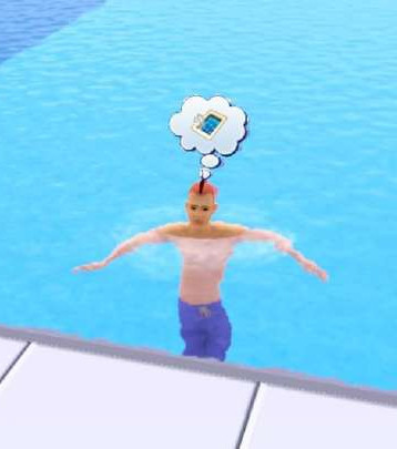 Sims piscina